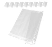 Gadpiparty 10pièces Pochettes pour De Rangement Sacs Protège-Pages Classeurs pour Films Pochettes pour Documents Protection Eau Organisation Historiens