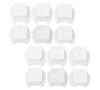 Gadpiparty 12 Matrices en Plastique Blanc pour Machine à Cintrer les Anneaux, Accessoires pour Cintreuse D'anneaux, Pièces de Rechange pour Outils de Fabrication de Bijoux, Kit 12 Pièces,