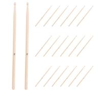 Gadpiparty 12 Paires Baguettes de Batterie 5a en Bois D’érable pour