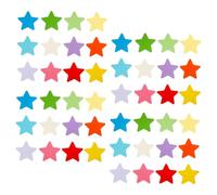 Gadpiparty 12 pièces Étoiles Découpées Papier Coloré pour Décoration de Fête et Tableau Affichage à Écrire Résistantes Décoloration pour DIY et Salles de Classe