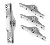 Gadpiparty 12 Pièces Lot de Roulettes pour Porte Coulissante Résistantes et Support Lourd pour Portes Armoire et Placard Installation Facile et Optimisation de Espace