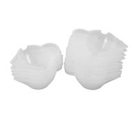 Gadpiparty 15 Pièces Tasses Silicone pour Mélange et Mesure Moules Silicone Réutilisables pour Résine Époxy Collage Uv et Bricolage Distributeur pour Modulation de Couleur