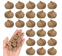 Gadpiparty 150 Coquilles de Glands Naturels 1-25 CM 150 Pièces pour Loisirs Créatifs Décoration Automnale Centres de Table Thanksgiving Éléments Décoratifs pour Vases et Fêtes