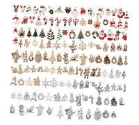 Gadpiparty 150pièces Breloques De Noël Pour Bijoux Pendentifs Et Création De Bijoux Soi-même Collier Bracelet