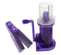 Gadpiparty 1Ensemble Handheld Manual Yarn Winder DIY Knitting Tool for Craft Projects Durable Plastic and Stainless Steel Construction