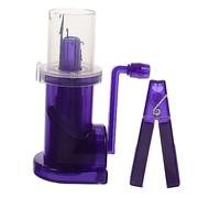 Gadpiparty 1Ensemble Handheld Yarn Winder Tool Compact DIY Knitting Machine for Home Use Stainless Steel and Plastic Construction for Crafting and Teaching