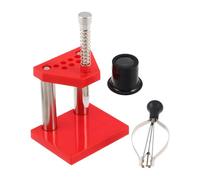 Gadpiparty 1ensemble Kit Outils de Réparation de Montre avec Loupe Pince à Aiguille et Poussoir de Goupille Portable Compatible Quartz et Mécanique pour Entretien et Démontage Précis