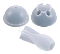 Gadpiparty 1ensemble Moule Silicone à Bowling Décoratif pour DIY Moule Fait Main et Réutilisable pour Ornements Sphériques Facile à Nettoyer et Démouler