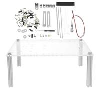 Gadpiparty 1ensemble Support de Boîtier PC Ouvert Cadre Stable avec Base Antichoc pour Carte Mère Matx Compact et Facile à Installer Banc de Test Portable pour Composants Informatiques
