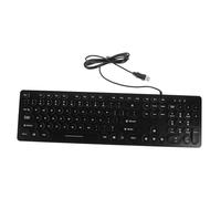 Gadpiparty 1pièce Clavier Filaire Ultra-Mince à Trois Couleurs avec Rétroéclairage LED Clavier Pratique pour Ordinateur Et Portable pour Bureau Et Gaming