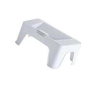 Gadpiparty 1pièce Repose Ergonomique pour Salle De Bain Escabeau De Toilette Pratique avec Design Anti-Glisse pour Adultes Et Garçon Fille Utilisation à Coloris Blanc