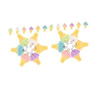 Gadpiparty 2 Ensembles Accessoires En Résine Collier De Crème Glacée Charme Décorations Glace Breloques Pour La Fabrication De Bijoux Pendentif Fabrication De Bijoux 12 Pièces * 2