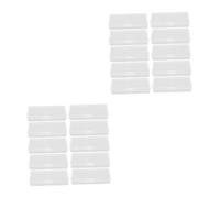 Gadpiparty 2 Ensembles Boîte À Lames Récipient pour Lames De Rasoir Récipient pour Usagées Distributeur Cas D'élimination des Cas D'élimination des Rasoirs Plastique 10 Pièces * 2