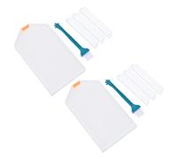 Gadpiparty 2 ensembles Lot de Plateaux de pour Broderie Diamant avec Séparateurs Rangement Multifonction pour Perles Bijoux Nail Art et Décorations DIY Grand Format Pratique et Organisé