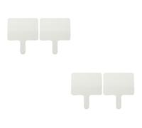 Gadpiparty 2 ensembles Main Tenant Un Panneau D'Écriture Tableaux Blancs Petit Tableau Blanc Jeu Effaçable Mini-Tableaux Blancs Portables Pour Enfants Tableau Blanc 2 pièces * 2