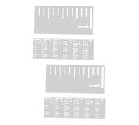 Gadpiparty 2 Ensembles Modèle De Croissance Règle Échelle De Mesure Tableau De Croissance Pour Enfants Tableau De Croissance Mural Pour Enfants De Croissance Pour 7 pièces * 2