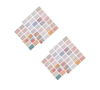 Gadpiparty 2 Ensembles Papier Créatif Pour Scrapbooking Matériel De Décoration Pour Journal Intime Pour Diy Et Notes Couleurs Et Pratiques 5 Pièces * 2