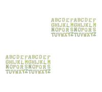 Gadpiparty 2 Ensembles Patches Alphabet Anglais Thermocollants De Lettres Brodées Pour Réparation Et Décoration De Vêtements Sacs Chapeaux Et Accessoires Diy 52 Pièces * 2