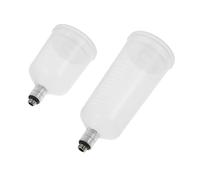 Gadpiparty 2 Ensembles Split Type Airbrush Paint Cup Set Refillable Professional Paint Container Lightweight Durable For Model Painting Nail Art Cake Decoration 2 Pièces * 2