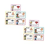 Gadpiparty 2 Ensembles Visual Stimulation Cards for Cognitive and Language Development at Home and School
