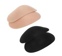 Gadpiparty 2 paires Coussinets Épaule Invisibles Épaulettes Mousse Adhésives Réhausseurs Épaules Respirants et Réutilisables pour Robes Shirts et Costumes
