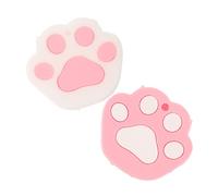 Gadpiparty 2 Pièces Accessoires de clés de la griffe de chat pour chats Capes de protection clés patte mignon jolis capuchons de touches capuchon de clé caoutchouc souple