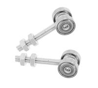 Gadpiparty 2 Pièces Chariot à Double Roulement pour Porte Coulissante Diamètre Extérieur Stabilité Améliorée Capacité de Charge Renforcée Glissement et Polyvalent pour Portes Lourdes et