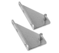 Gadpiparty 2 pièces Charnières de Porte Réfrigérateur Robustes Détachées Compatibles Frigo et Freezer Accessoires de Remplacement Faciles à Installer pour Réparation et Maintenance