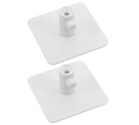Gadpiparty 2 Pièces Crochet de Support pour Accessoire de Mixeur, Support de Rangement pour Robot Pâtissier, Noir, Abs et Alliage D'aluminium, Compatible Universellement, Multifonction,