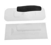 Gadpiparty 2 Pièces Drywall Corner and Fine Finish Trowel Set Plastic Plaster Spread Tool for Smooth Wall Coating Uniform Application for Beginners and Experts