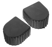 Gadpiparty 2 pièces Embouts de Protection pour Échelle Télescopique Aluminium Couvre-échelle Renforcé Antidérapant Accessoires de Sécurité Durables pour Échelle Coulissante