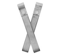 Gadpiparty 2 Pièces Étriers de Fixation Acier Inoxydable pour Électrode de Connecteurs de Liaison Faciles à Installer pour Toitures Résidentielles et Industrielles Supports pour Mise Terre