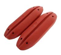 Gadpiparty 2 Pièces Flotteurs de Filets de Pêche Bouées Rouges en Écume | Haute Visibilité, Installation Facile et Construction Robuste, Usage Polyvalent pour Pêcheries et Réseaux