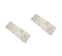 Gadpiparty 2 Pièces housse de protection protecteur supérieur de rondelle housse de sécheuse congelateur refrigerateur freezer couvercle du four couverture de dessus de rondelle en tissu