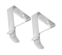 Gadpiparty 2 pièces Lot de Clips Inox pour Thermomètre Support Pratique pour Tasse à Café Fixation Précise pour Cuisson et Barbecue Léger et Portable