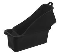 Gadpiparty 2 pièces Lot de Revêtements Silicone Réutilisables pour Bac à Graisse Collecteur Huile Anti-Usure et Résistant à Haute Température pour Cuisine et Extérieur Compatible avec