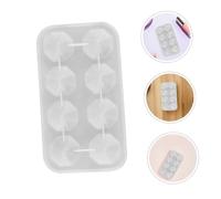 Gadpiparty 2 Pièces Moulages Silicone pour Résine Epoxy Moules Facettés Forme de Gemme pour Bijoux et Décorations DIY Moules Polyvalents pour Ornements et Artisanat