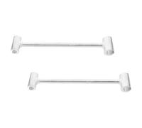 Gadpiparty 2 Pièces Outil de Réglage Charnières Porte Acier Inoxydable Clé Paumelle pour Correction Rapide des Écarts et Ajustement Précis des Gonds Compatible Portes Coupe-feu et Sécurité