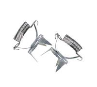 Gadpiparty 2 pièces Pinces Acier Inoxydable pour Poterie Outils de Vitrage Céramique Ergonomiques pour Trempage et Application Précise de Glaçure Faciles à Nettoyer Lot