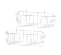 Gadpiparty 2 pièces Porte-Foin Lapin Résistant à Usure Mangeoire Suspendue Fer pour Lapins et Petits Rongeurs Lot de Pratique et Sécurisée pour Cage