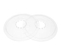Gadpiparty 2 Pièces Protège-volant D'inertie pour Vélo de Montagne 5-7 | Abs Plastique, Design Précis et Réutilisable, Protection Complète, Installation Facile pour Roue Arrière