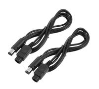 Gadpiparty 2 Pièces Rallonge de Câble Noir, pour Manette de Jeu PVC | Consoles et Contrôleurs, Réduit la Latence, Usage Bureau ou Salon, Câble D'extension Dédié