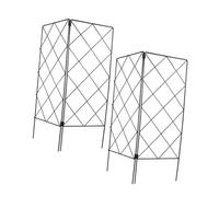 Gadpiparty 2 pièces Support Plantes Grimpantes Pliable pour Jardin et Intérieur Cadre Lot de Supports Polyvalents pour Vignes Haricots et Concombres Facile à Utiliser sans Vis