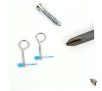 Gadpiparty 20 Ensemble Goupilles et Scellés pour Extincteur Fer et Plastique Accessoires de Sécurité Incendie Robustes et Durables Adaptés pour Bureaux Maisons et Publics