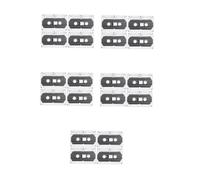 Gadpiparty 20 Pièces Cassette Audio Vierge Cassette Rouge Vierge Enregistrement Remplacement De Cassette Audio Microcassettes Cassette Vierge Cassettes Audio Ruban à Cassettes Plastique Black