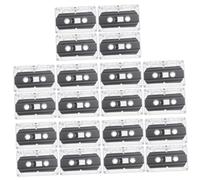 Gadpiparty 20 Pièces Cassette Audio Vierge Taping Courroie Platine Cassette ktapes Cassettes vides enregistrables Cassettes Audio vides enregistrables Ancien boîte Vide Boîte extérieure Bande