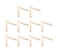Gadpiparty 20 pièces Lot de Clips Bois pour Fermeture Sachet Pinces Étanchéité Robustes pour Sacs Alimentaires Clips pour Sacs à Biscuits et Sachets Congélation Maintien Hermétique pour