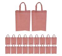 Gadpiparty 20 Pièces Paquet Cabas de Marché Non Tissés Réutilisables, Légers et Pliables, pour Besoins de Petites Entreprises et Rangement la Maison
