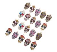 Gadpiparty 20 Pièces Pendentifs Alliage Accessoires DIY Bijoux pour Boucles Oreilles et Colliers et Résistant Décoloration pour Décoration Halloween et Créations Artisanales