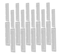 Gadpiparty 20 Pièces Protection PVC pour Aiguilles de Pendule Antichoc et Antipincement Boîte de Protection Transparente pour Horloge Murale Accessoires Pratiques pour Maison et Bureau